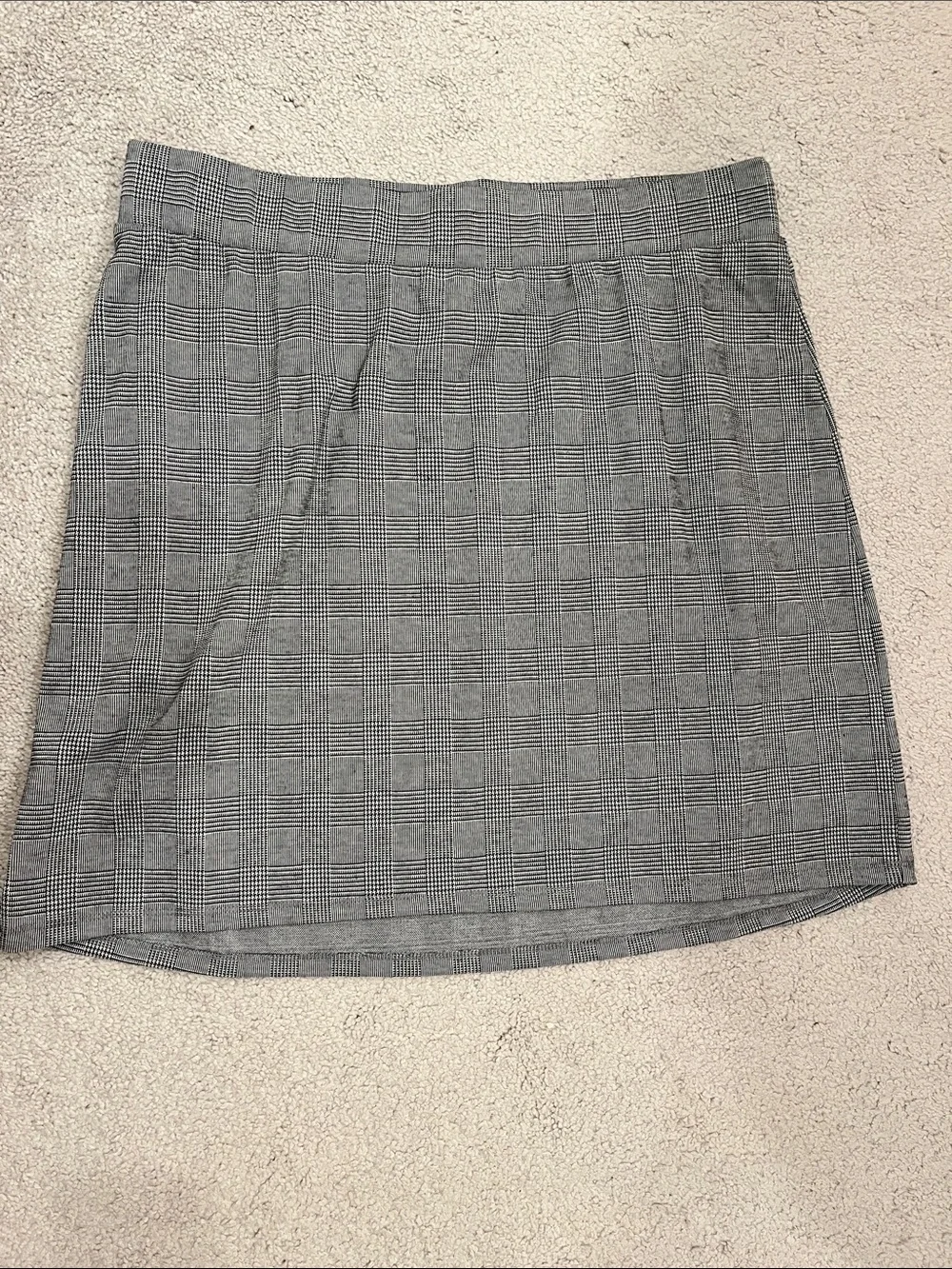 torrid Gray Plaid Mini Skirt